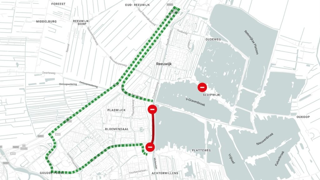 Afsluiting Bodegraafsestraatweg