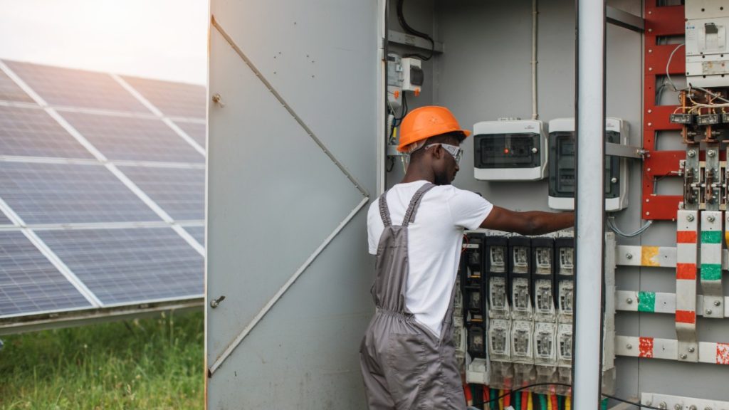 Aansluiting op het energienet