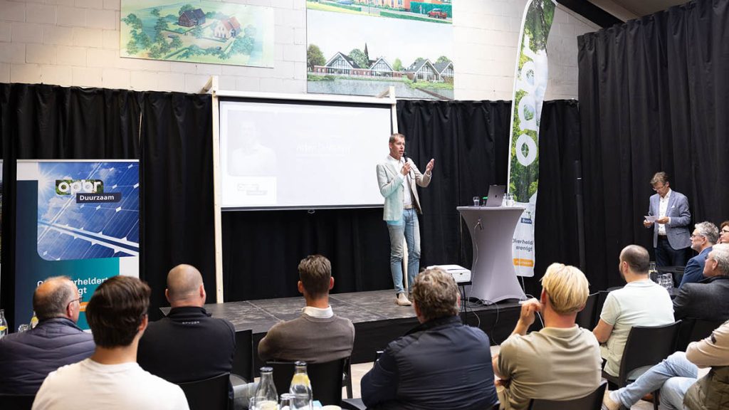 Arjan Griffioen was gastheer van het symposium